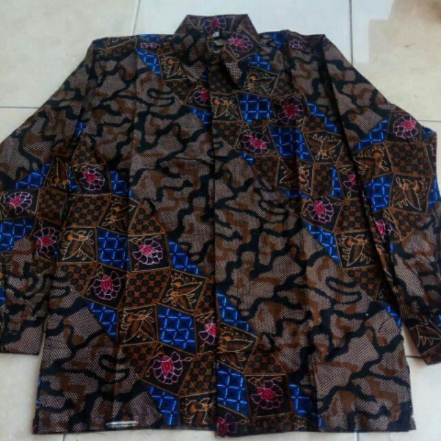 Belanja Kemeja Batik Pria Ppbtk07 Modern Lengan Panjang Casual Modis Trendy Masa Kini Aslipekalongan