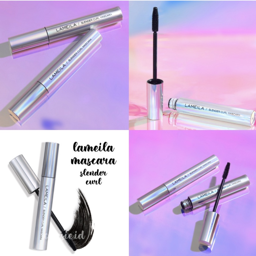 LAMEILA Maskara Silver Long Lasting Lash Slender Curling Mascara Waterproof LA074