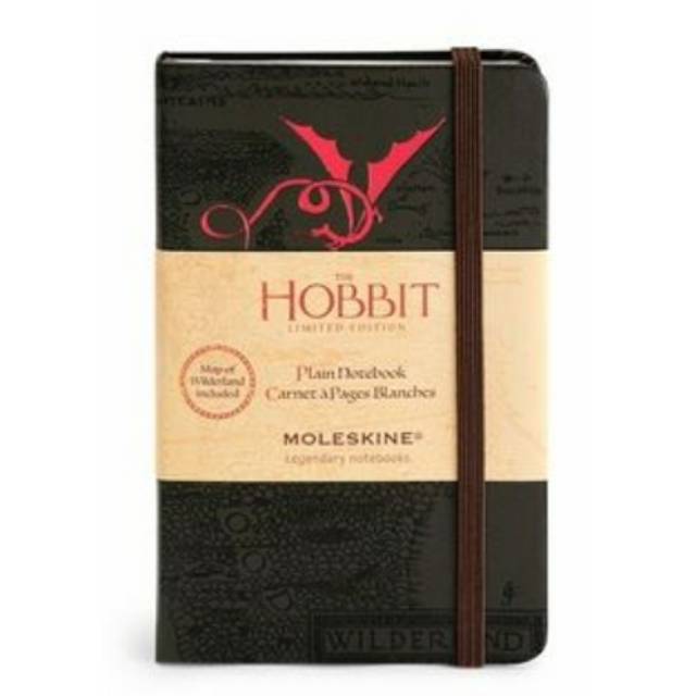 

Moleskine The Hobbit Plain Notebook Limited Edition New