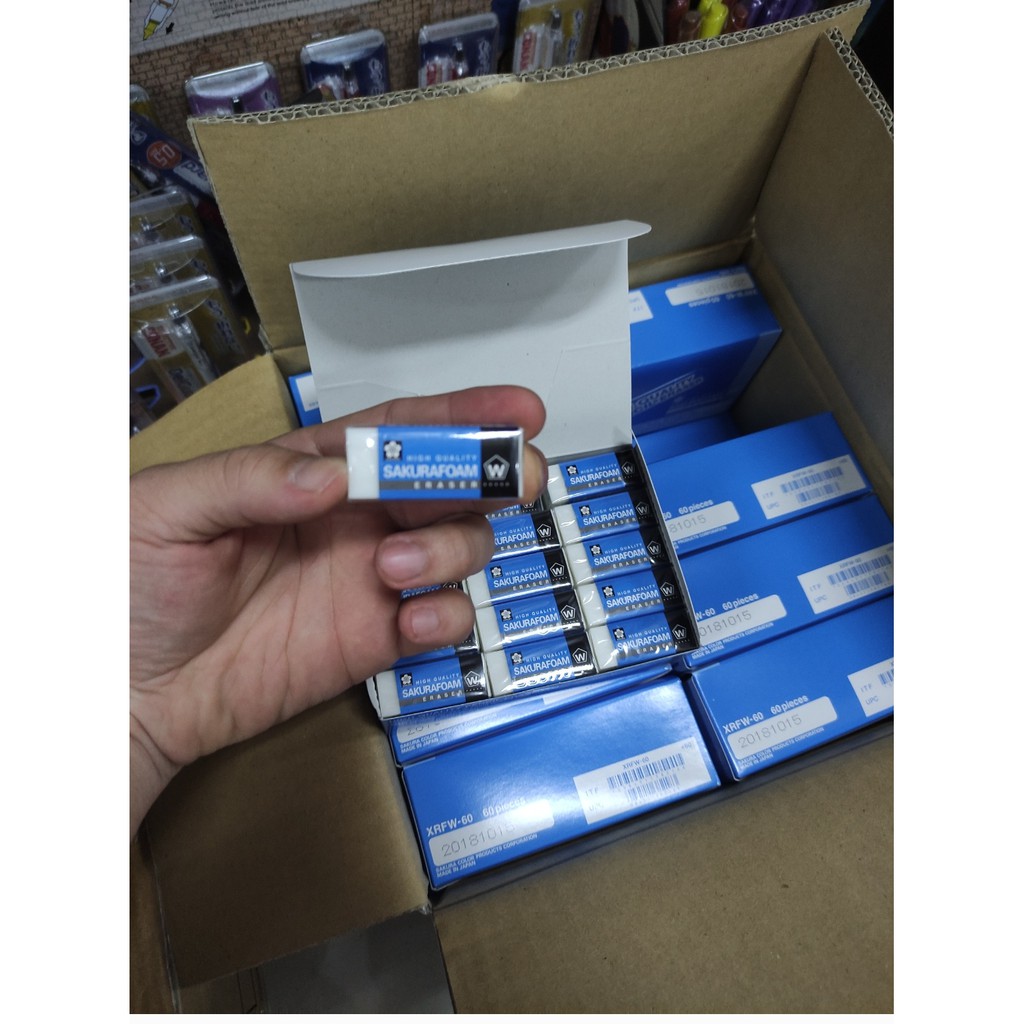 

penghapus erazer sakura foam kecil kode xrfw 60 satuan