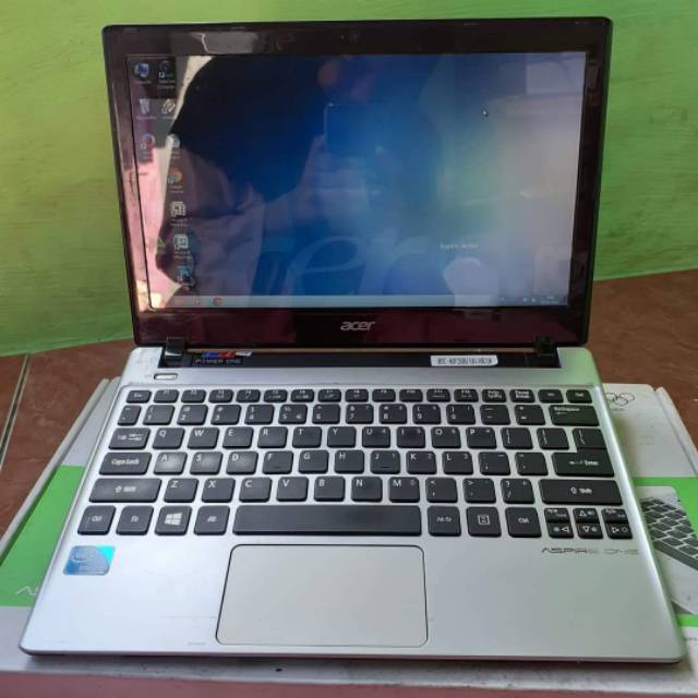 Notebook Acer Aspire One A0756 Second mulus Fullset