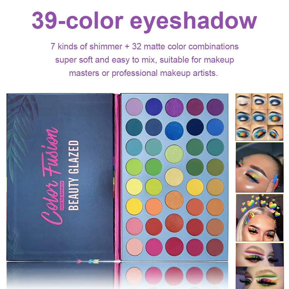 (READY &amp; ORI) Beauty Glazed 39 Warna Color Fusion Eyeshadow Palette Eye Shadow B70 B 70