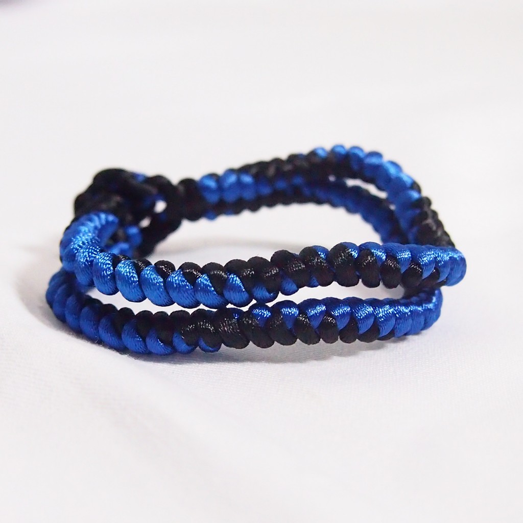 Atalanta Bracelet | Gelang Handmade Hitam Biru