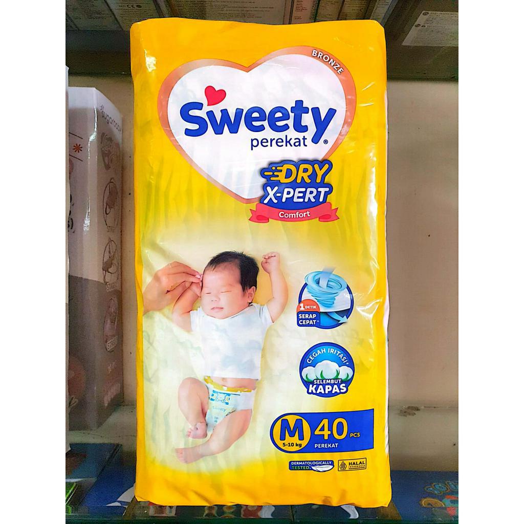 SWEETY BRONZE COMFORT NB-S 44 / M40 Diapers Perekat