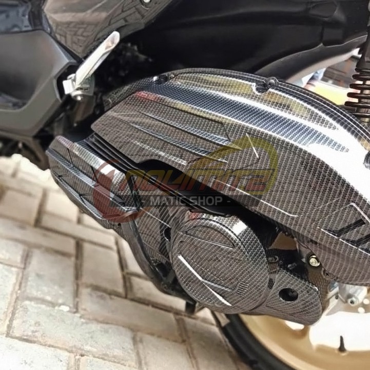 Cover Tutup Air Filter Udara NEMO Carbon Yamaha NMAX Aerox 155 2020