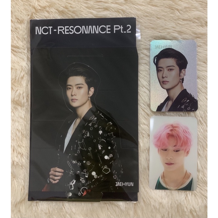 NCT 127 JAEHYUN PC PHOTOCARD STANDEE HOLO LENTICULAR RESONANCE PT.2 NCT 2020 FULLSET UNSEALED