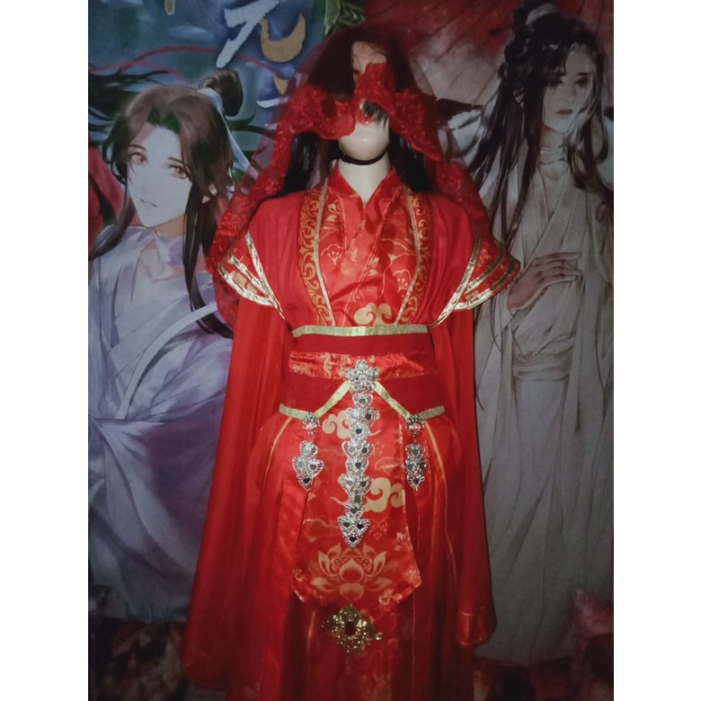 WANGXIAN WEDDING DRESS Lan Wangji Wei Wuxian  Mo Dao Zu Shi Chiness Kostum Cosplay