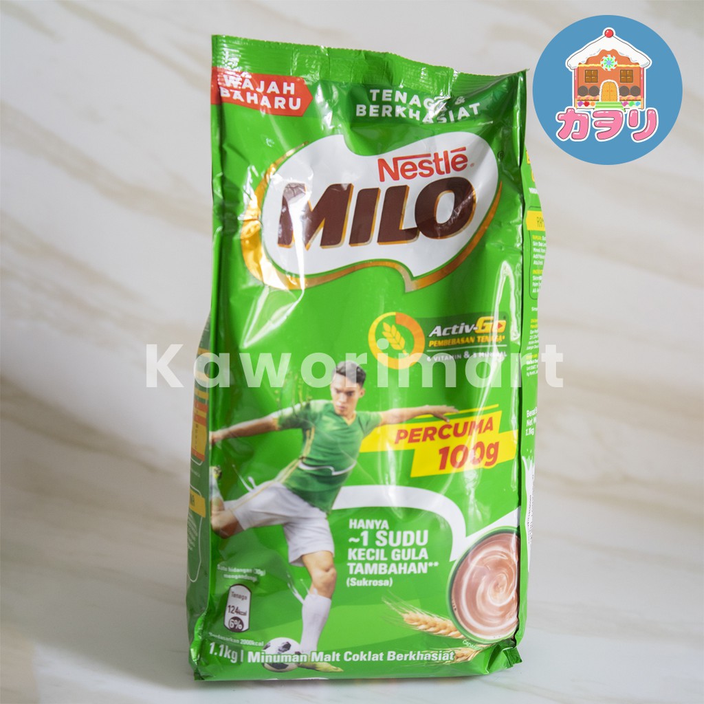 

NESTLE MILO ORIGINAL MALAYSIA / MILO MALAYSIA / 1100gr