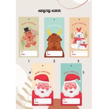 

CHRISTMAS TAG / HANGTAG card