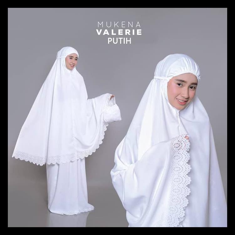 MUKENA BSY VALERIE PUTIH