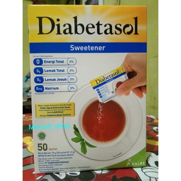 

Diabetasol sweetener