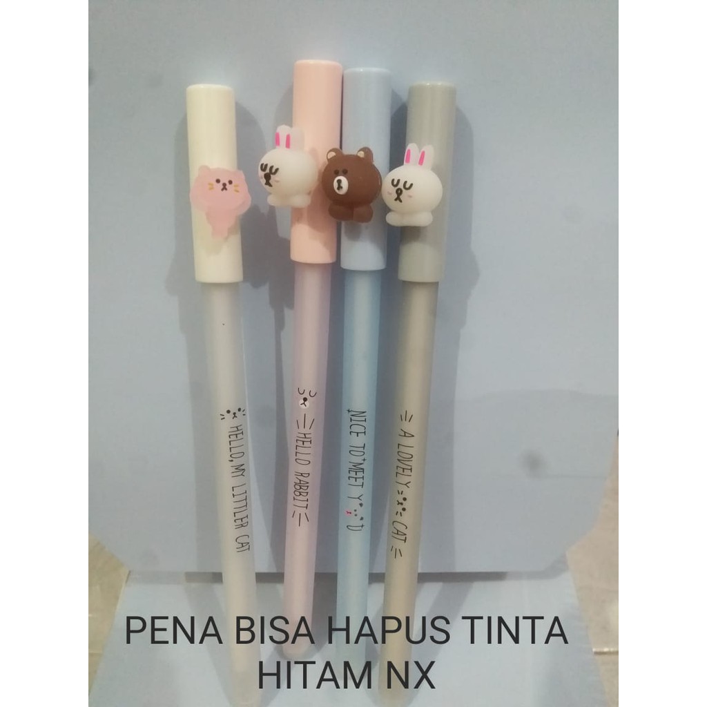 

PENA BISA HAPUS LINE KARAKTER TINTA WARNA HITAM PENA TERBARU PENA LUCU PENA BAGUS