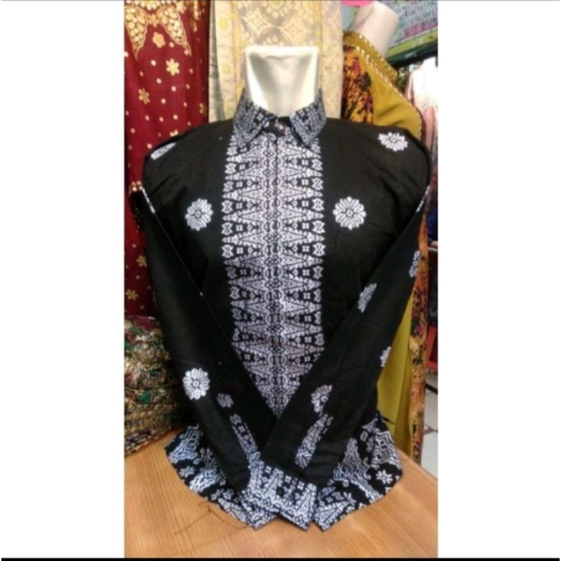Songket Palembang | Baju Songket | Batik Palembang | Kemeja Songket Pria | Songket Pria | Batik Song