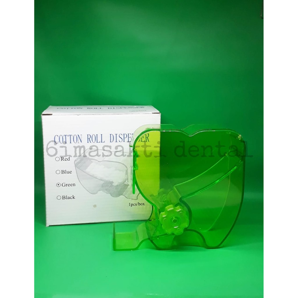 

DENTAL COTTON ROLL DISPENSER