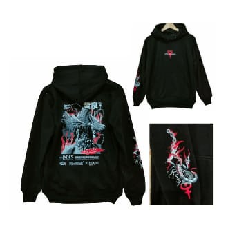 BISA COD - HOODIE MYTHOLOGY HADES KREMLIN  SWEATER DISTRO / JAKET PRIA WANITA HOODIE PULLPRINT