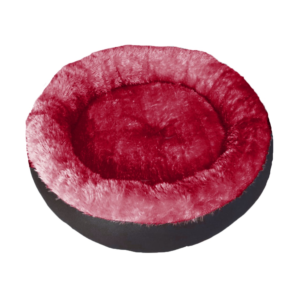 New Tempat Tidur Kucing Bulat Besar/Kasur Kucing Bulu/Rumah Kucing/Ranjang Kucing Besar Jumbo Premium/Cat Bed/Kandang Kucing/Keranjang Kucing/Rumah Kucing/Perlengkapan Kucing Dan Hewan/Alas Tidur Kucing/Bantal Kucing Dan Anjing/Kasur Kucing Bulu Besar-Marun