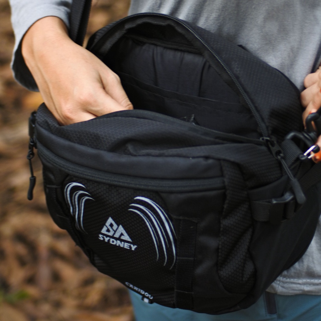 bodypack sydney adv pria dan wanita/tas slempang Caribou