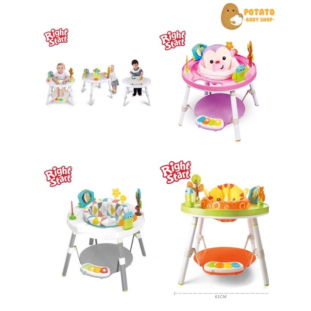 Right Start Grow With Me 3 Stage Activity Center - Kursi Bayi