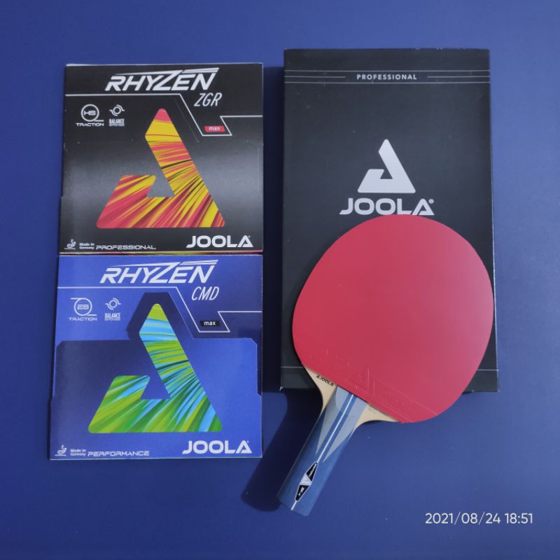 Full Setup Joola Santoru 3K-C ST + Joola Rhyzen ZGR & CMD Bet Tenis Meja Pingpong