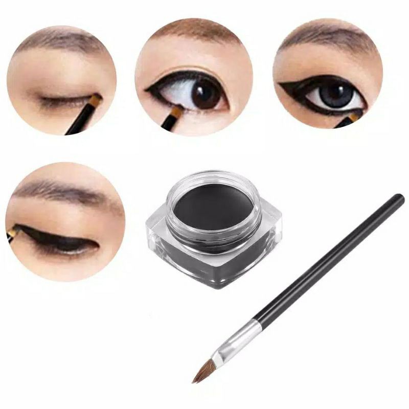 Celak Eyeliner GEL with BRUSH Termurah