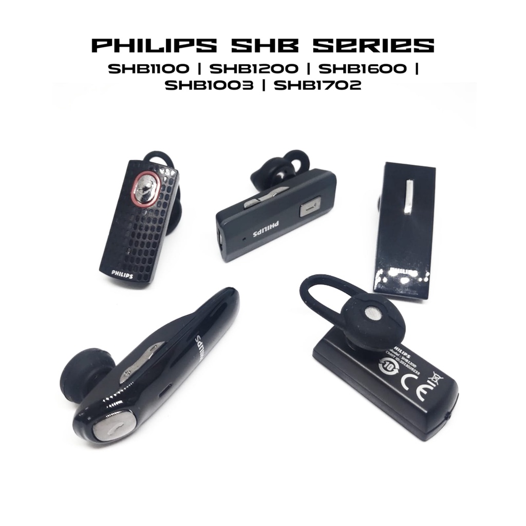 Original Philips Bluetooth Headset Mono SHB Series No Box