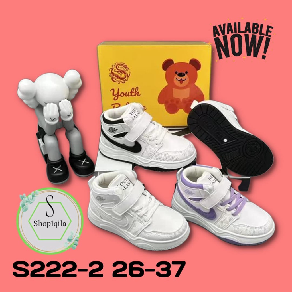 SEPATU ANAK PEREMPUAN IMPORT YOUTH BALANCE S222-2 26-37/SEPATU ANAK SEKOLAH IMPORT