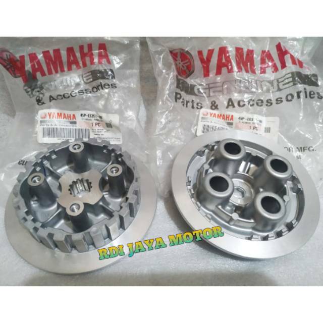 Rumah Kampas Kopling Yamaha Byson Mx King Vixion Nva R15 Lama Set 45p Original Shopee Indonesia