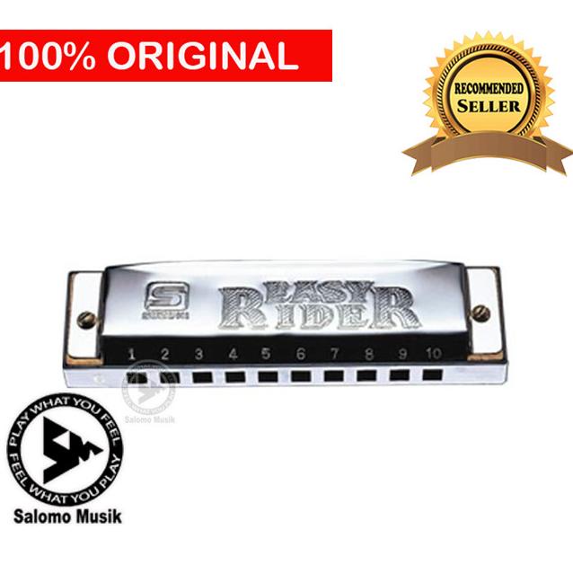 Harmonika Harmonica Suzuki Easy Rider 10 Hole Nada G