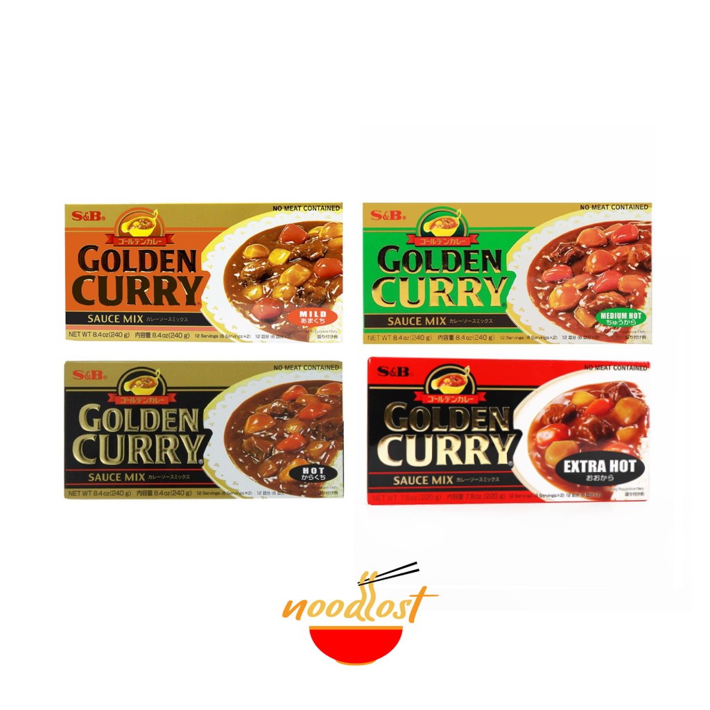 

S&B GOLDEN CURRY INSTANT MIX 220 GRAM ( KARI / KARE JEPANG INSTANT )