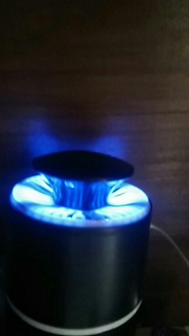 Perangkap Nyamuk Jebakan Lalat Kipas Lampu Led Uv Ultraviolet Elektrik