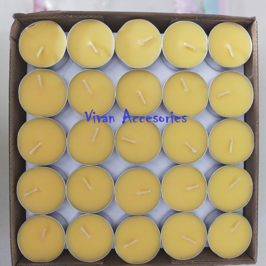 lilin tealight, Lilin tablet Isi 100