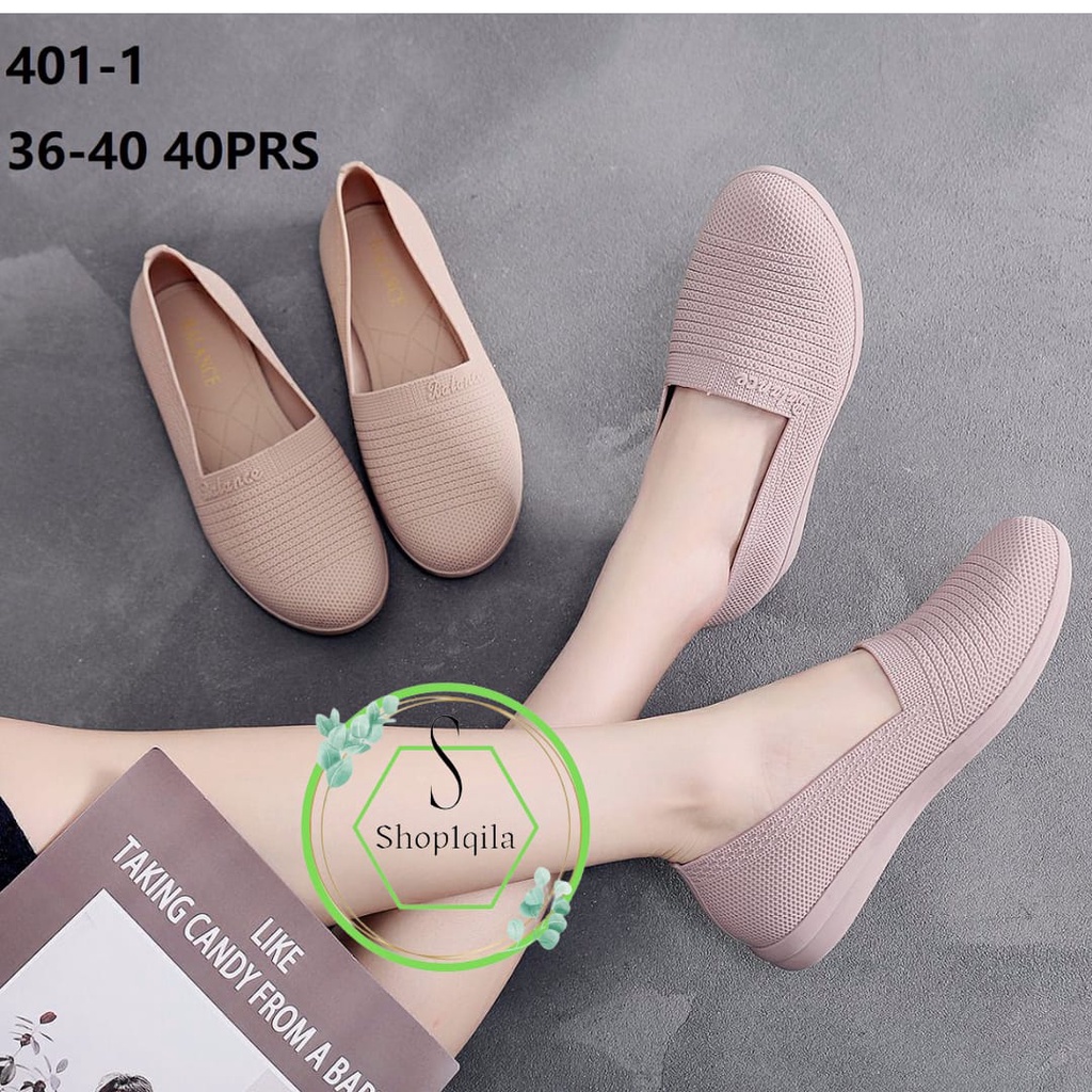 SEPATU BALET PEREMPUAN  BALANCE 401-1 SEPATU PEREMPUAN PANTOPLE SEPATU KERJA