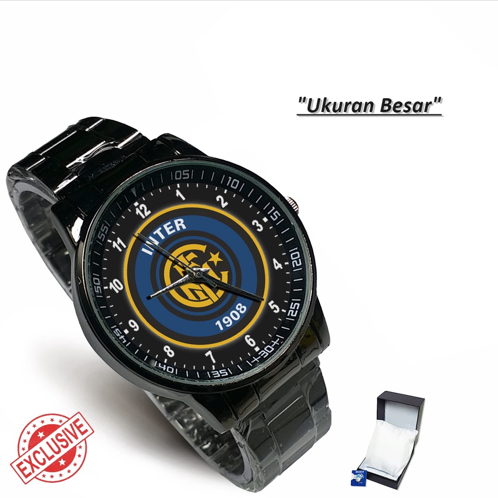 Jam Tangan Rantai Couple FC INTER - 2 (Special)