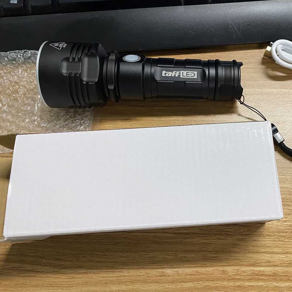 IDN TOOLS - TaffLED Senter LED USB Rechargeable XLM-L2 25W 1000 Lumens - XLML2