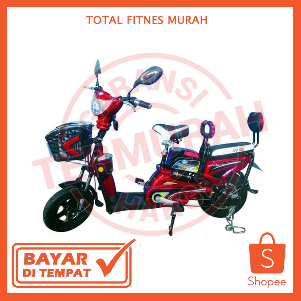 Sepeda Listrik Earth Gold Super Rider