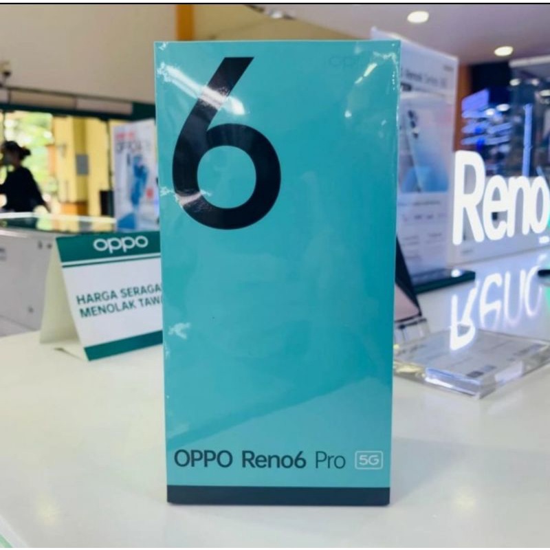 Oppo Reno 6 Pro 5G 12/256 New Garansi Resmi Termurah