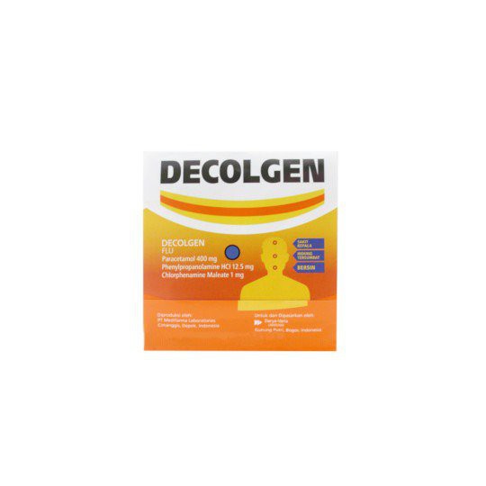 DECOLGEN 4 TABLET | Obat Batuk Flu