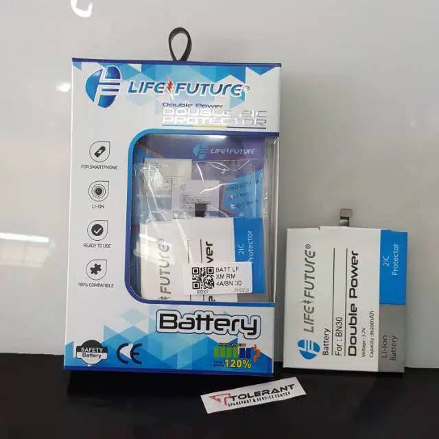 BATRE XIAOMI REDMI 4A BN30 LIFE FUTURE DOBEL POWER 3620mah