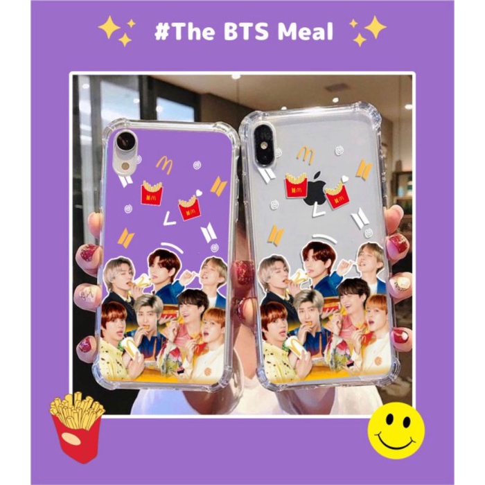SOFTCASE ANTICRACK BTS MEAL CUSTOM