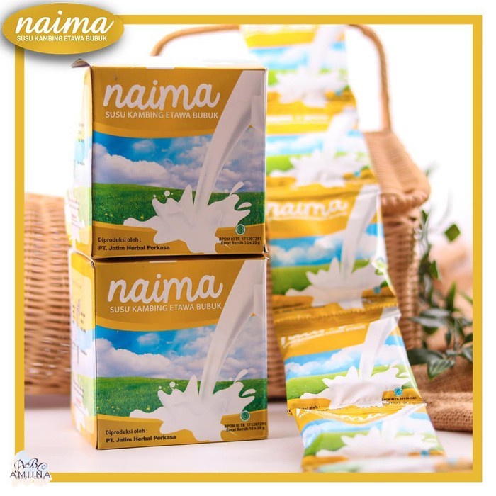 

Susu Kambing Etawa Naima Plus Propolis Bee Polen Premium Asli BPOM Gak Bau Prengus