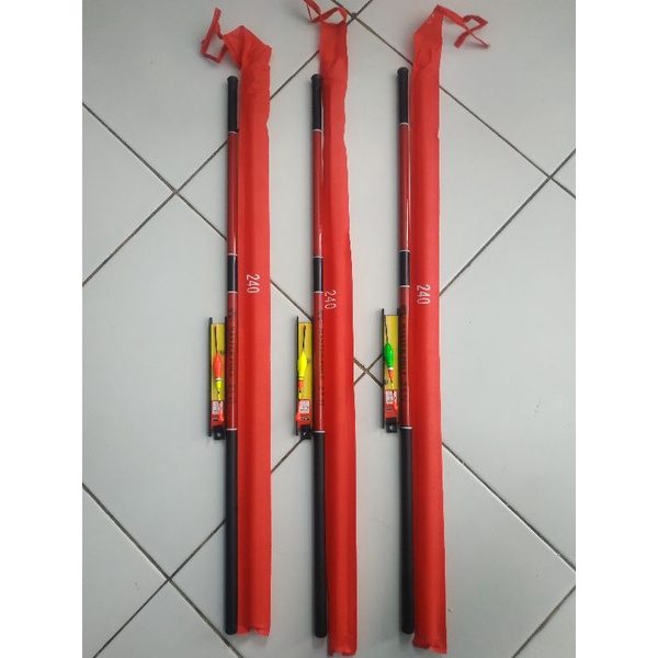 Joran Tegek 1 Set China Fishing Rod Carbon Tegek Panjang 1.8M-5.4MPole Fishing