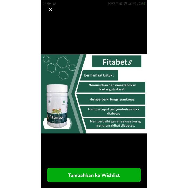 

Fitabets Naturafit Asli Obat Diabetes Kencing Manis Darah Tinggi.