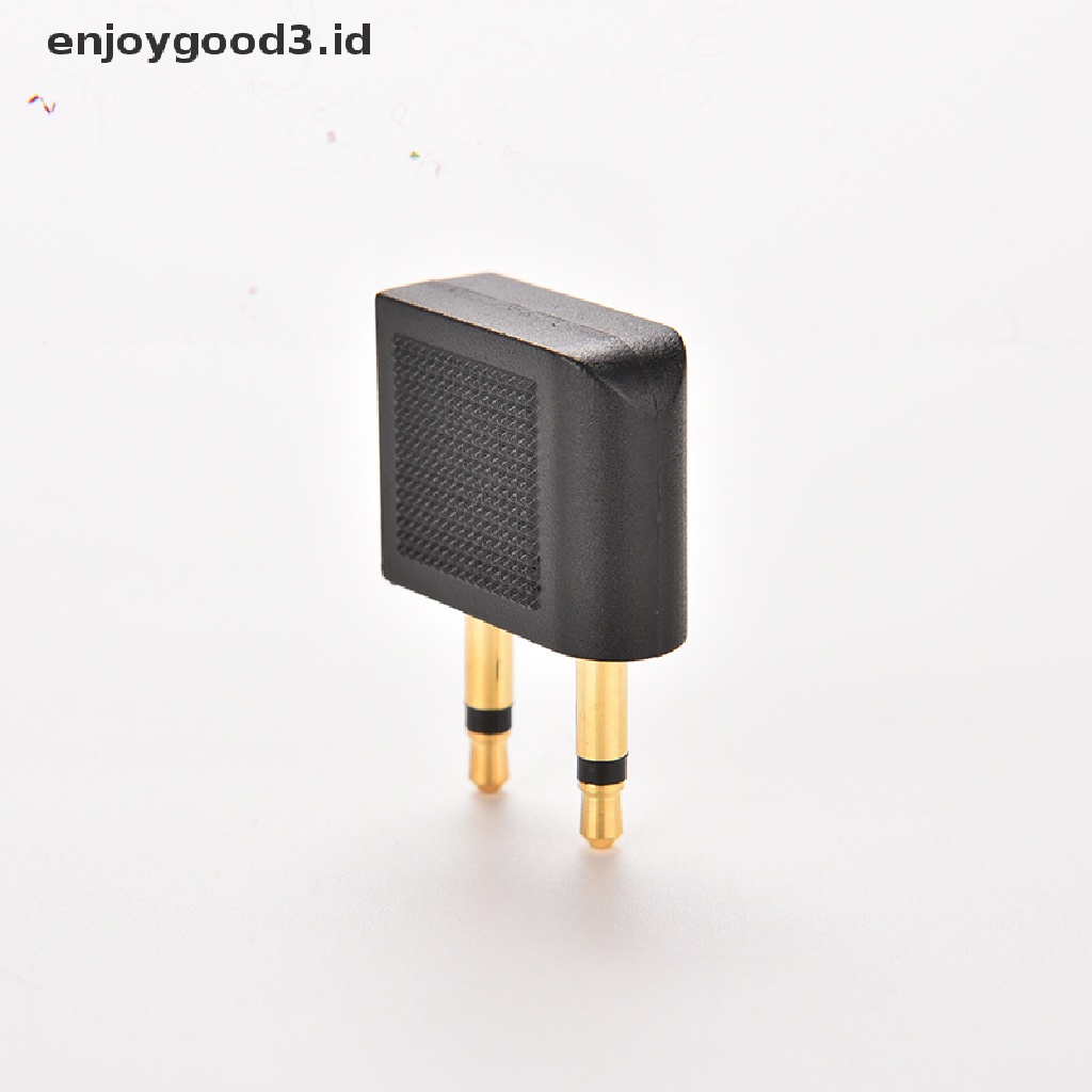 (Rready Stock) Adaptor Splitter Jack Audio 3.5mm Stereo AUX 2 Male Ke 1 Female F 107 (ID)