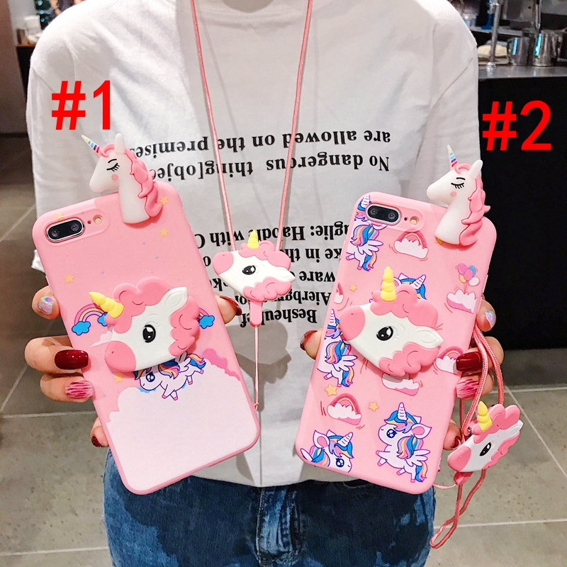  Casing  Soft Case Unicorn Lucu  untuk vivo  Y20 Y20s Y12s Y50 