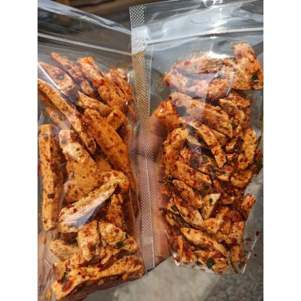 COD KRIPIK KERIPIK BASRENG BUMBU BASAH Bakso Goreng ORI DAN PEDAS DAUN JERUK HOMEMADE matang mentah 