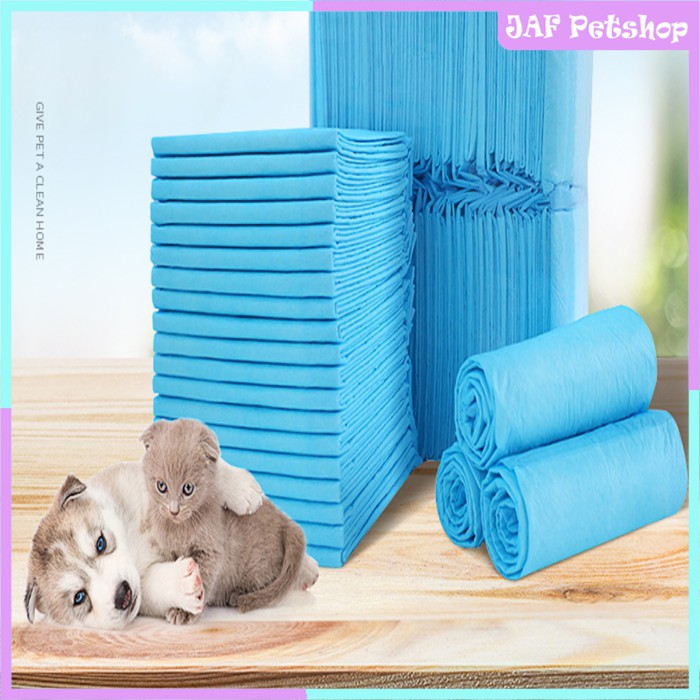 TRAINING PAD ANJING PERLAK KUCING - UNDERPAD ALAS PIPIS KUCING S/M/L/XL PER LEMBAR