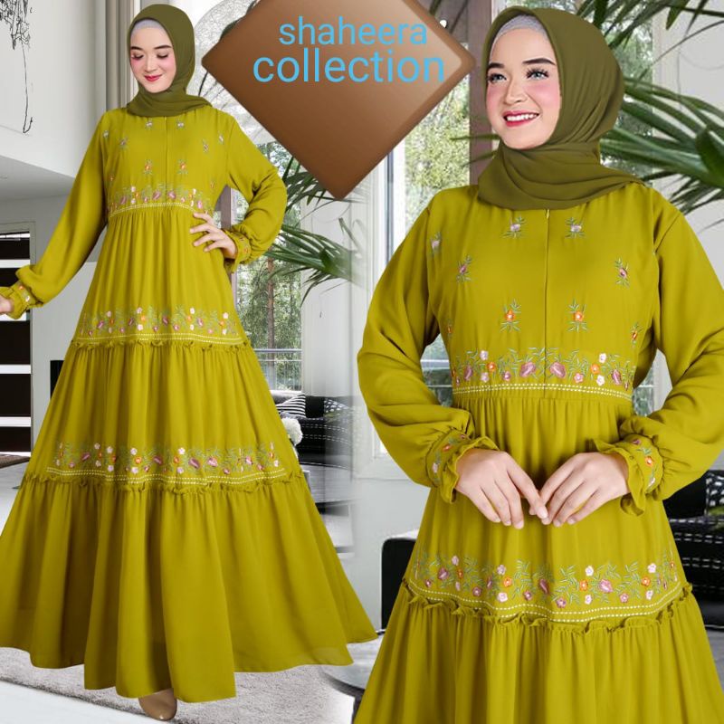 Gamis Bordir / gamis bordir ceruty / gamis ceruty