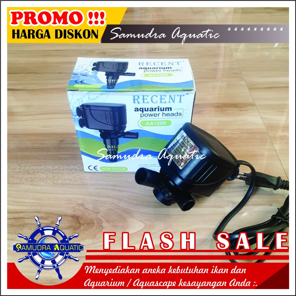 Pompa Filter CELUP 1200 (Pompa Saja / Mesin Saja) HEMAT ENERGY, Pompa Filter Aquarium Aquascape FREE BUBLE