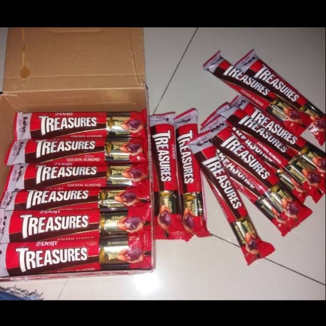 

Coklat TREASURES ISI KACANG