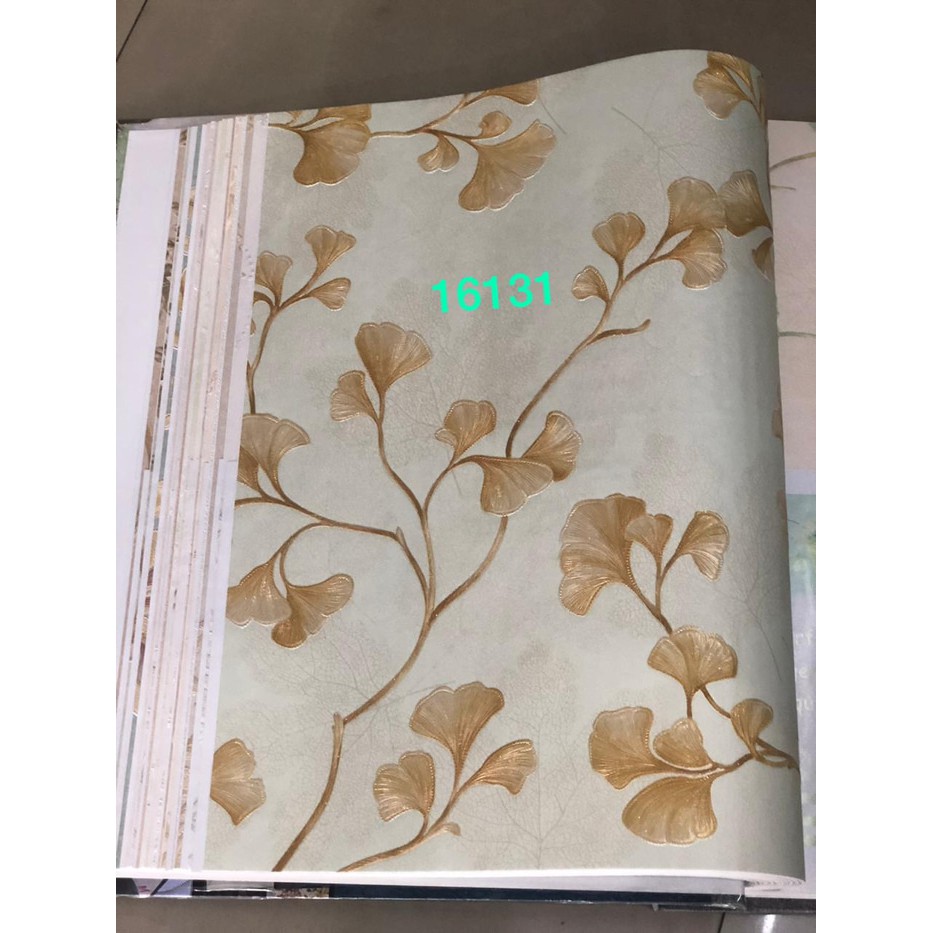 Wallpaper Dinding Timbul Motif Bunga Kertas Salur Shopee Indonesia